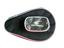 Cornilleau Table Tennis Bat Cover - Black/Red - thumbnail image 1